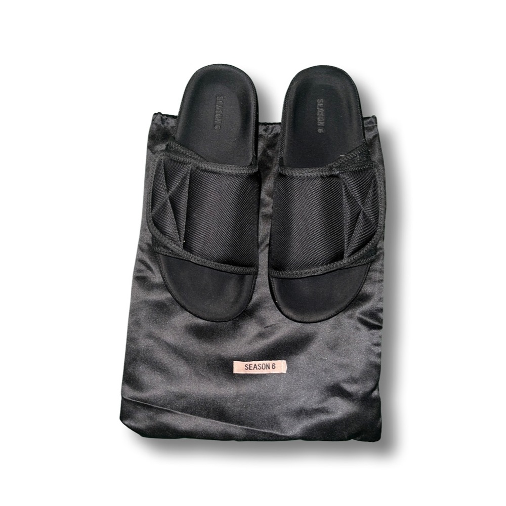 Yeezy season 6 nylon slides US 9.5 / UK 43
